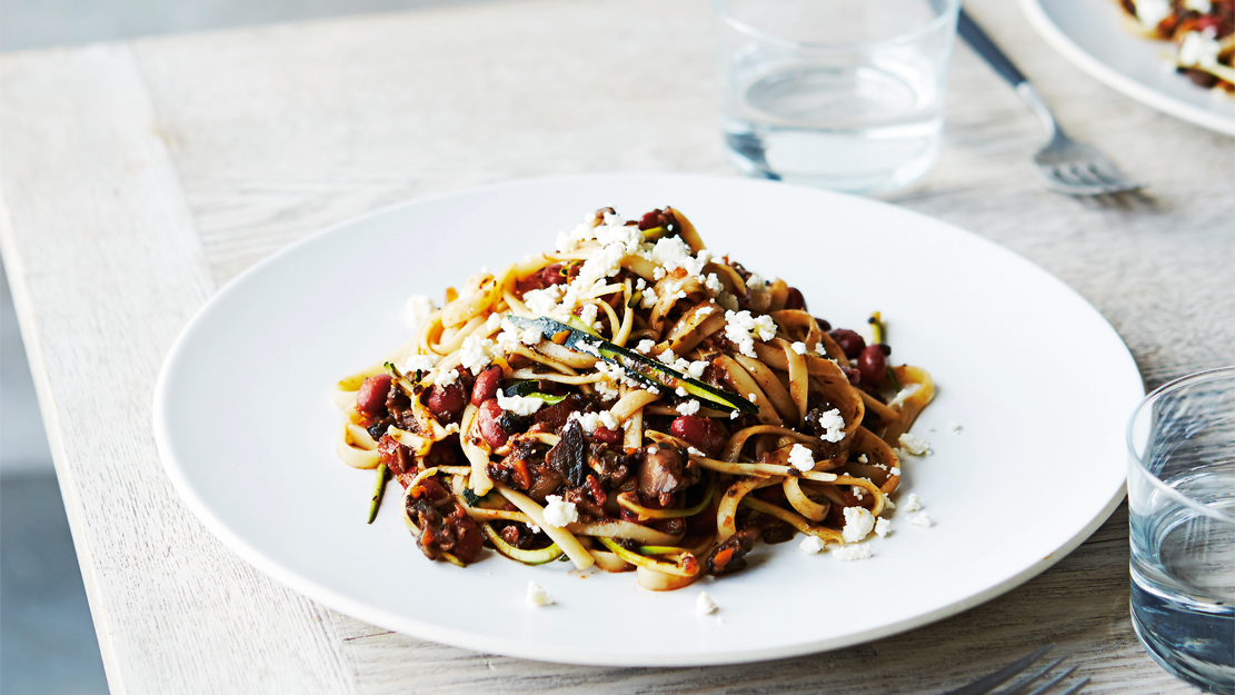 Mushroom bolognese