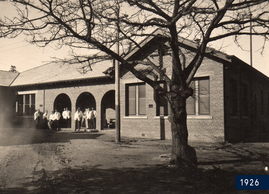 Baker pathology building on the ground of the Alfred Hospital, 1926