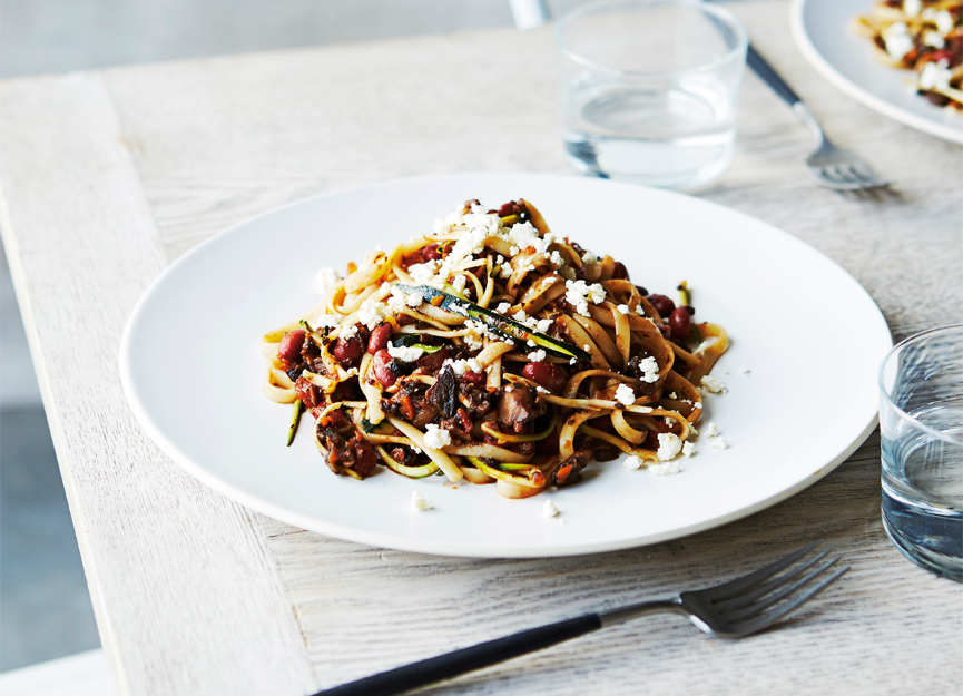 Mushroom bolognese